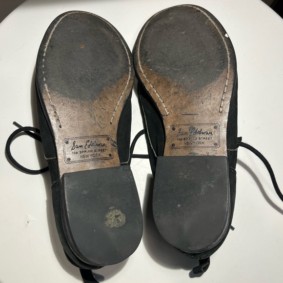 Sam Edelman Mare Black Leather Booties 6M - Picture 12 of 14